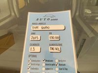 Usata Fiat Qubo Active 95 CV (69 kW) 2015 Argento Monovolume