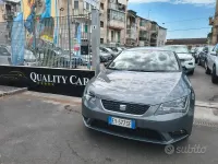 Usata Seat Leon 105 CV (77 kW) 2015 Grigio Berlina