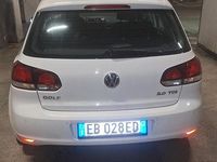 Usata VW Golf VI 140 CV (102 kW) 2010 Bianco Utilitaria