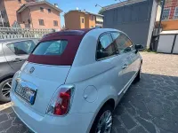 Usata Fiat 500C Lounge 69 CV (50 kW) 2015 Bianco Cabrio