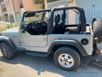 Usata Jeep Wrangler 118 CV (86 kW) 2001 Grigio SUV