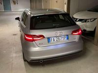 Usata Audi A3 Attraction 110 CV (80 kW) 2015 Argento Berlina
