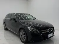 Usata Mercedes C200 Premium 184 CV (135 kW) 2018 Nero Station wagon