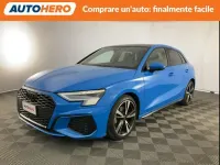 Usata Audi A3 150 CV (110 kW) 2023 Blu Berlina