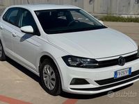 Usata VW Polo 80 CV (58 kW) 2019 Bianco Utilitaria