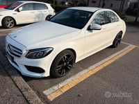Usata Mercedes C220 AMG 2015 Bianco Berlina