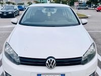 Usata VW Golf VI Trendline 102 CV (75 kW) 2010 Bianco Utilitaria