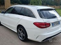 Usata Mercedes C220 Premium 170 CV (125 kW) 2016 Bianco Station wagon