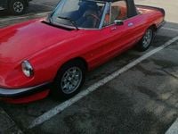 Usata Alfa Romeo Spider 104 CV (76 kW) 1984 Rosso Cabrio