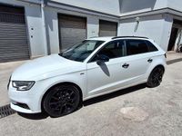 Usata Audi A3 S-Line 116 CV (85 kW) 2019 Bianco Berlina