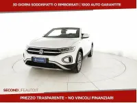 Usata VW T-Roc Cabriolet Style 110 CV (80 kW) 2022 Bianco Cabrio