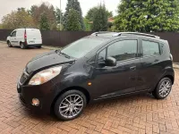 Usata Chevrolet Spark LS 68 CV (50 kW) 2010 Nero Utilitaria