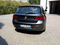 Usata BMW 116 Sport Line 116 CV (85 kW) 2018 Grigio Utilitaria