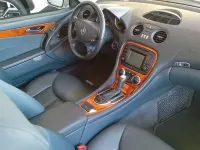 Usata Mercedes SL350 245 CV (180 kW) 2006 Argento Cabrio