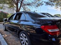 Usata Mercedes C200 184 CV (135 kW) 2013 Nero Berlina