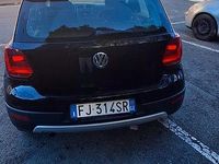 Usata VW Polo Cross 90 CV (66 kW) 2017 Nero Utilitaria
