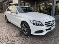 Usata Mercedes C220 Premium 170 CV (125 kW) 2018 Bianco Station wagon