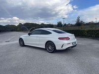 Usata Mercedes C250 Premium Plus 204 CV (150 kW) 2016 Bianco Coupé