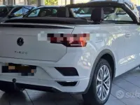 Usata VW T-Roc Cabriolet R 150 CV (110 kW) 2021 Bianco Cabrio