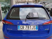 Usata Skoda Scala Ambition 90 CV (66 kW) 2020 Blu/azzurro Utilitaria