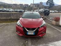 Usata Nissan Micra N-Connecta 90 CV (66 kW) 2018 Rosso Utilitaria