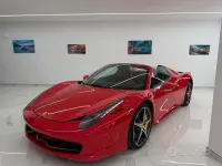 Usata Ferrari 458 600 CV (441 kW) 2015 Rosso Cabrio