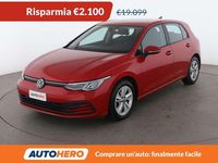 Usata VW Golf VIII Life 131 CV (96 kW) 2021 Rosso Berlina