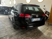 Usata VW Golf VII Comfortline 110 CV (80 kW) 2016 Nero Station wagon
