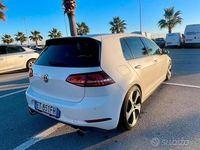 Usata VW Golf VII GTI 220 CV (161 kW) 2013 Bianco Berlina