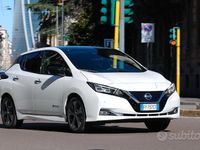 Usata Nissan Leaf 89 kW (122 CV) 2018 Bianco Utilitaria