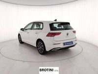 Usata VW Golf VIII Style 131 CV (96 kW) 2021 Bianco pastello Berlina