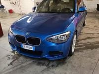 Usata BMW 118 Efficient Dynamics 143 CV (105 kW) 2013 Blu Utilitaria