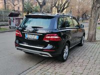 Usata Mercedes ML250 Premium 204 CV (150 kW) 2014 Nero SUV