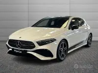 Usata Mercedes A180 AMG Line Premium 136 CV (100 kW) 2024 Bianco Berlina