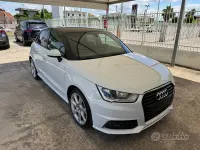 Usata Audi A1 S-Line 95 CV (69 kW) 2018 Bianco Berlina
