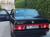 Usata Alfa Romeo 75 103 CV (75 kW) 1992 Nero Berlina