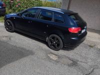 Usata Audi A3 150 CV (110 kW) 2008 Nero Berlina