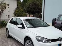 Usata VW Golf VII Trendline 90 CV (66 kW) 2015 Bianco Berlina
