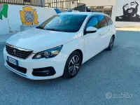 Usata Peugeot 308 SW Allure 131 CV (96 kW) 2019 Bianco Station wagon