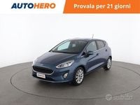 Usata Ford Fiesta Titanium 86 CV (63 kW) 2019 Blu Utilitaria