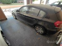 Usata BMW 118 Efficient Dynamics 2011 Blu Utilitaria