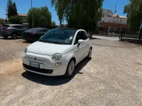 Usata Fiat 500 Lounge 69 CV (50 kW) 2009 Bianco Cabrio