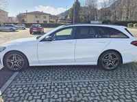 Usata Mercedes C220 Premium 194 CV (142 kW) 2018 Bianco Station wagon