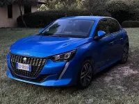 Usata Peugeot 208 102 CV (75 kW) 2021 Bluazzurro Utilitaria