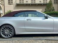Usata Mercedes E220 Premium 194 CV (142 kW) 2019 Argento Cabrio