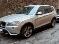 Usata BMW X3 Efficient Dynamics 184 CV (135 kW) 2012 Grigio SUV