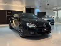 Usata VW Golf Cabriolet 105 CV (77 kW) 2012 Nero Cabrio