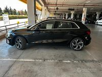 Usata Audi A3 Advanced 150 CV (110 kW) 2022 Nero Berlina