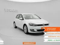Usata VW Golf VII LOUNGE 110 CV (80 kW) 2016 Bianco Utilitaria