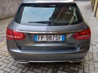 Usata Mercedes C200 Business 136 CV (100 kW) 2016 Grigio Station wagon